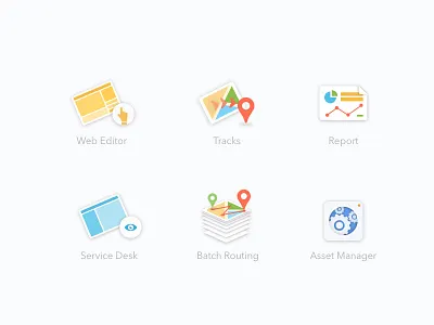 Web Apps Icon Set (Cheetah) app application cheetah color flat graphic design icon product design ui ui design user interface visual design
