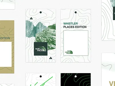 Price Tags 3 abstract branding collage face hiking map north northface outdoor price tag texture