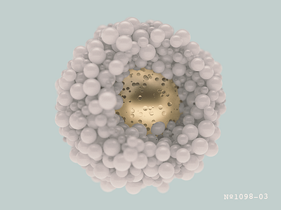 pearl + gold animation arnoldrender cinema 4d motion motiondesign motiongraphics