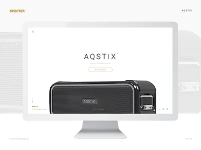 Spectr headphones mainpage slider spectr uiux
