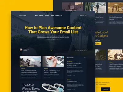 Module: Elements – Dark frontpage template baikal bundle ink kit mobile mockups offer sale stack ui kit web wireframe