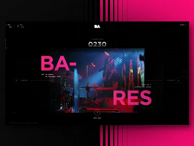 Palermo Underground art direction ui ux