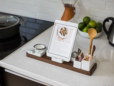 Gather - alternate uses desk gather grid industrial design minimal modular organizer product ugmonk workspace