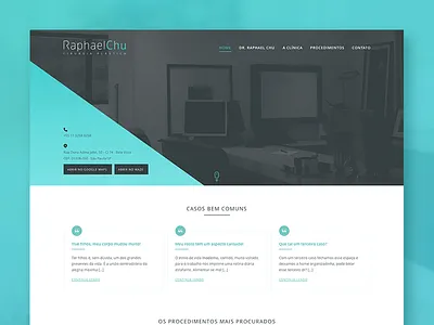 Home desktop version clean clinical design doctor interface medic medical ui user interface ux