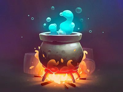 Environment Design: Magic Pot cg character character design creative agency design design process design studio digital art digital illustration digital painting environment fantasy game art game graphics graphic design illustration illustrator magic magic pot raster