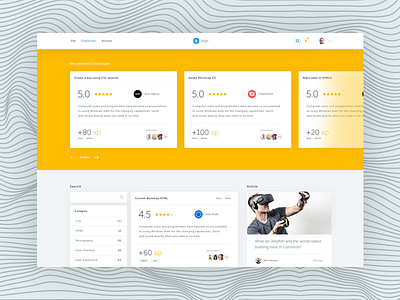 Dashboard Design article dashboard design events flat instructor jobs studio ui ux webdesign website