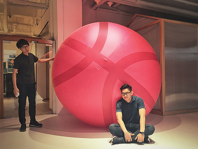 Beijing Dribbble Meetup #1 balloon dribbble meetup