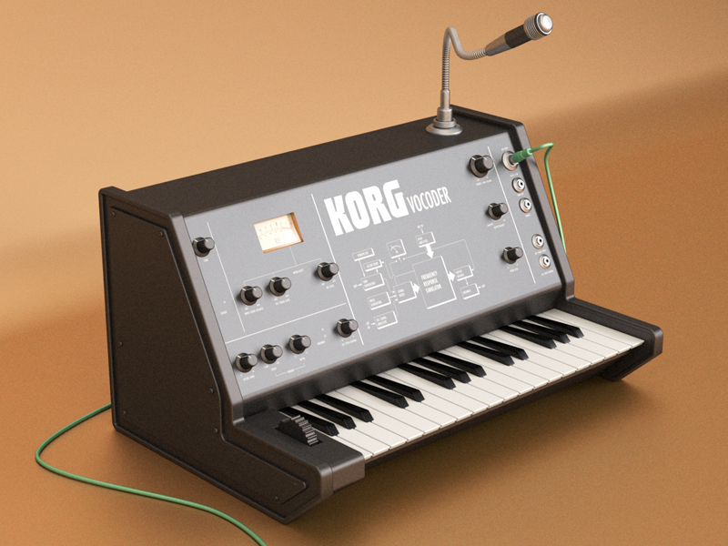 Example of Korg VC 10