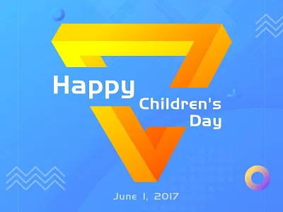 #Design Marathon 32#Happy Children S Day children ui