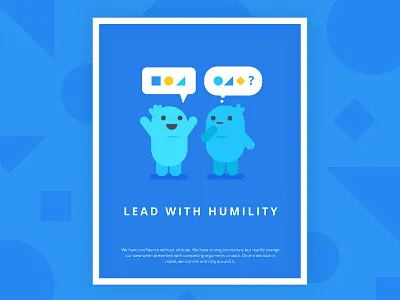 RaiseMe Company Values Posters characters company icons poster print values