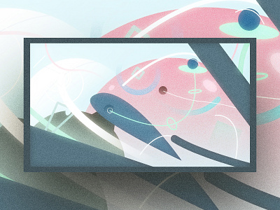 ▲ Lets Make Shapes ▲ | 55 | Abstract affinity designer design glow gradient graphics letsmakeshapes sci fi shape visual