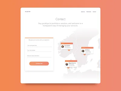 Contact page business clean contact contact page corporate web website