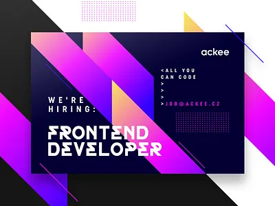 Hiring posters 80s app design gradient hiring illustration ios neon poster ui ux visual
