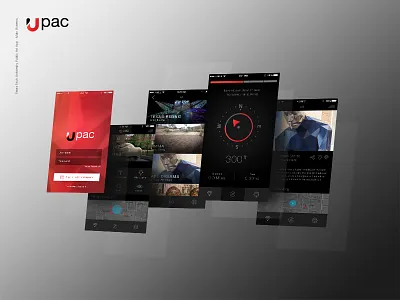 TT Upac App Ui-Main Screens art app art direction design graphic design public art ui ui design ui layout web web design