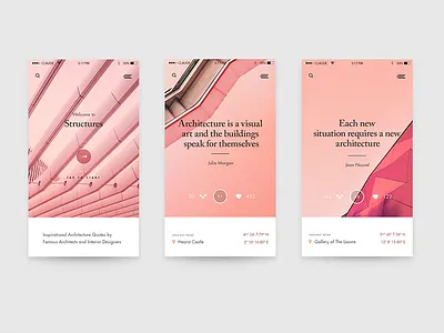 _structures app archtecture minimal quotes