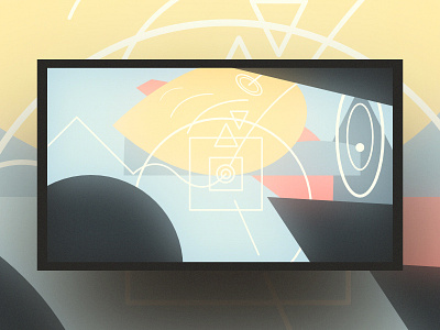 ▲ Lets Make Shapes ▲ | 56 | Abstract affinity designer design glow gradient graphics letsmakeshapes sci fi shape visual