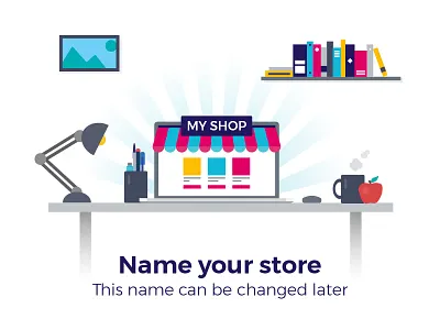 Vectorial illustrations for PrestaShop Onboarding flat illustrations illustrator onboarding prestashop vectorial visuals