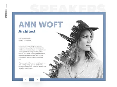 Speakers block clean design graphic ui ux web website