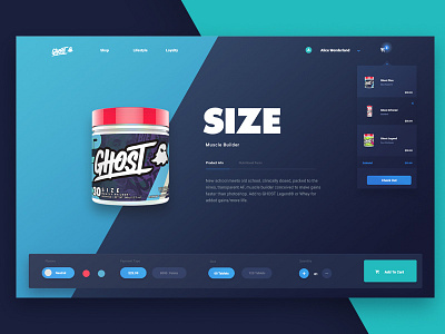Product Page e commerce landing landingpage pdp redesign shop ui ux