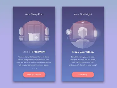 Introduction. Part 2 animation app design dream illustration sketch sleep sleep app snore