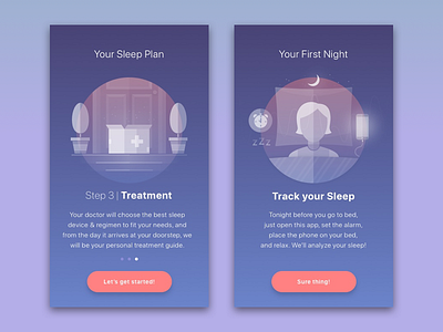 Introduction. Part 2 animation app design dream illustration sketch sleep sleep app snore