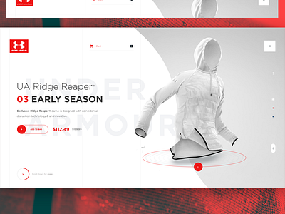 Under Armour Daily UI daily design portfoli poster ui weather web