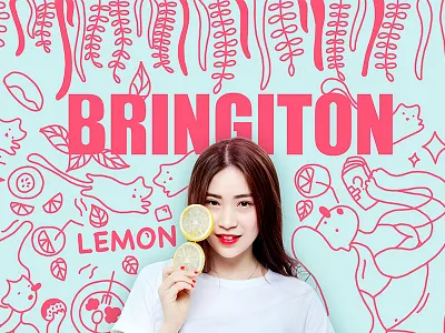 My life~ cartoon image line illustrations