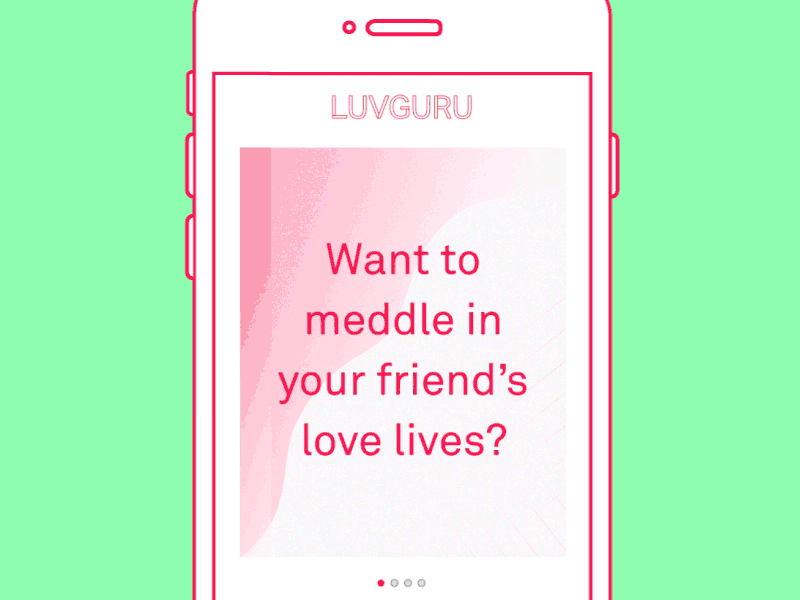 Luvguru Login Screen app design app layout app screen graphic design login screen product design react native typography ui design uiux ux design walkthrough