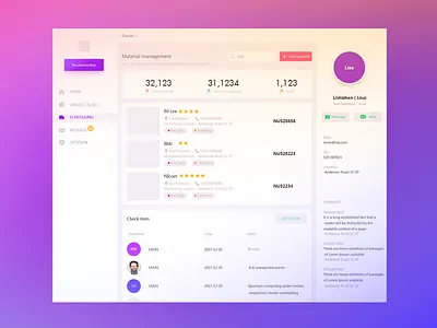 Big data bs system web design