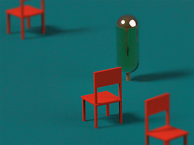 MISS emotion c4d ps green red