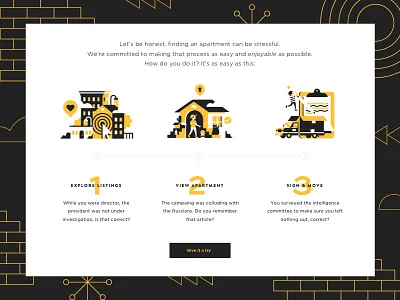 Homepage Remix 2017 homepage icon illustration layout pattern typography web