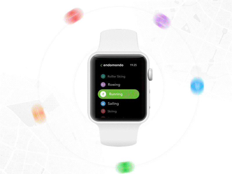 Endomondo Redesign Concept 10clouds app dashboard endomondo fitness mobile redesign running sport ui
