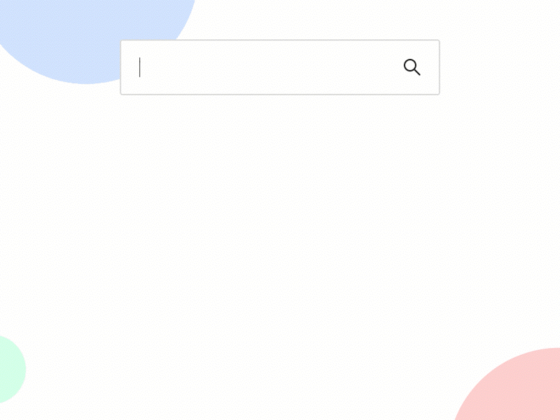 Elasticsearch – animation animation clean elasticsearch minimal search ui ui animation ux