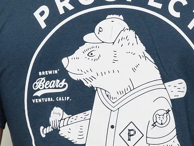 Prospect T's available! apparel baseball california coffee illustration matt thompson prospect shirt t shirt tshirt type typography