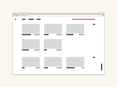 Portfolio Wireframe boring chrome major aesthetic minimal portfolio print layout wireframe