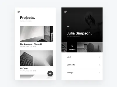An architectural drawing annotation app app architectural clean ios mobile profile projiects