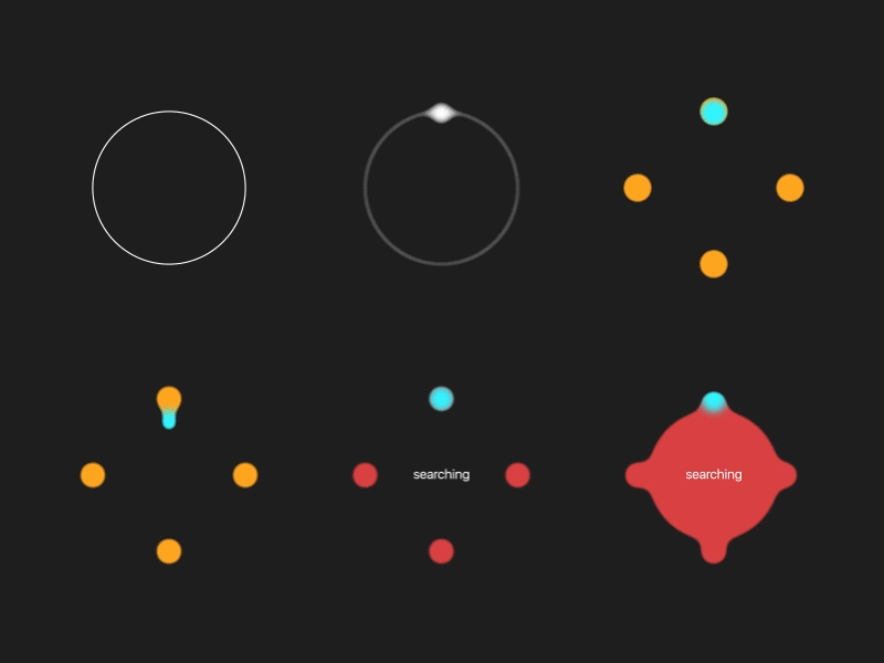 6 Loaders - Freebie balls bouncy circle create loader loading searching