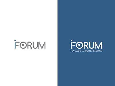 iforum Logo chrysler concept corporate fca graphic design identity logo vector
