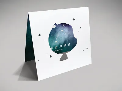 Github Universe Promo 2016 card conference die cut octocat promotion space