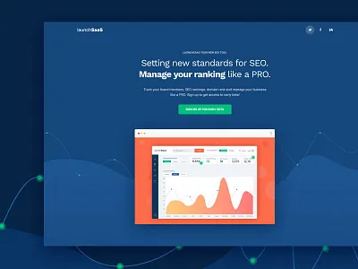 Launchbuzz Series - LaunchSaaS Coming Soon coming soon design saas coming soon seo coming soon ui ux