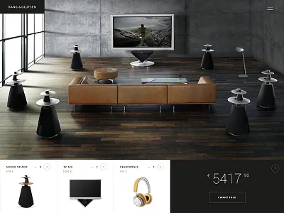 Daily UI #004 Calculator calculator checkout daily ui ecommerce headphones interior design shop tv ui user experience user interface ux