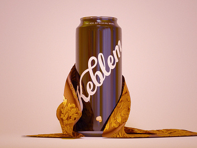 #15 brand can cinema 4d corona keblem render