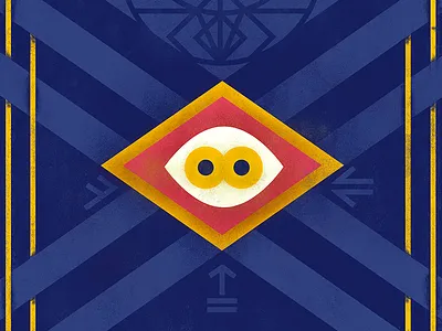 The Mummy austin egyptian eye fjord geometric hollywood illustration movie mummy occult poster texture