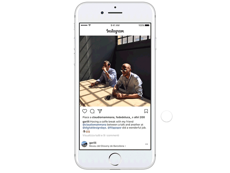 Super Like animation design flat grid instagram like minimal mobile typography white