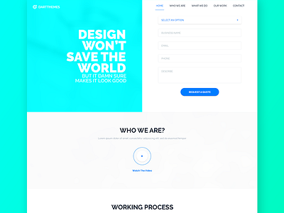 Service Landing Page freebie landing page product landing page psd user interface web web design wordpress