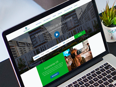 Belvedere Residences Homepage apartments green homepage residences residential ui user interface web design
