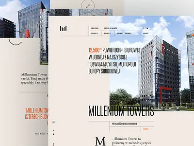 Towers - Landing page bureau landing page millennium towers