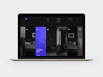 Factory - Project View clean design layout modern style template web design