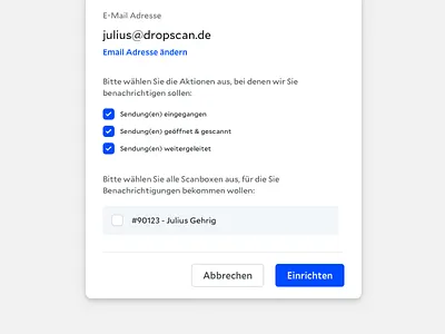 Dropscan - Modals dropscan modal popup typography web design