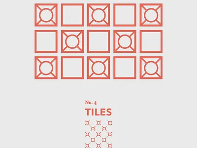Tiles: No. 4 abstract door geometric gothic shapes tiles travel weather